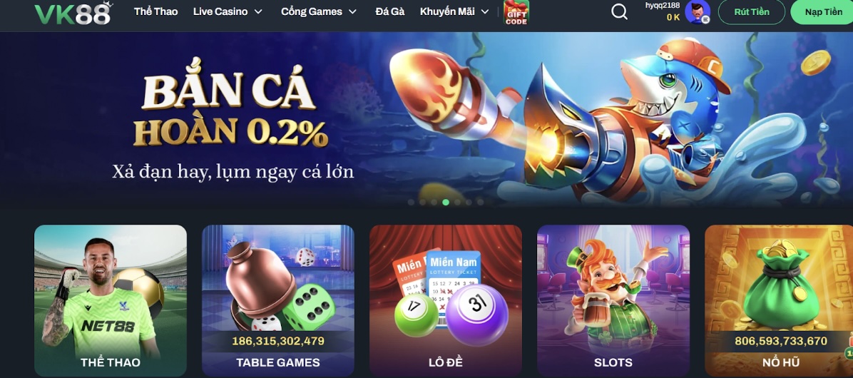 Sơ lược về nhà cái uy tín VK88