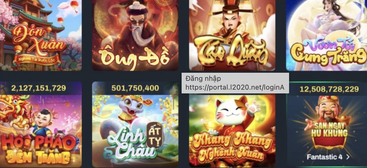 Những tựa game nổ hũ VK88 phổ biến