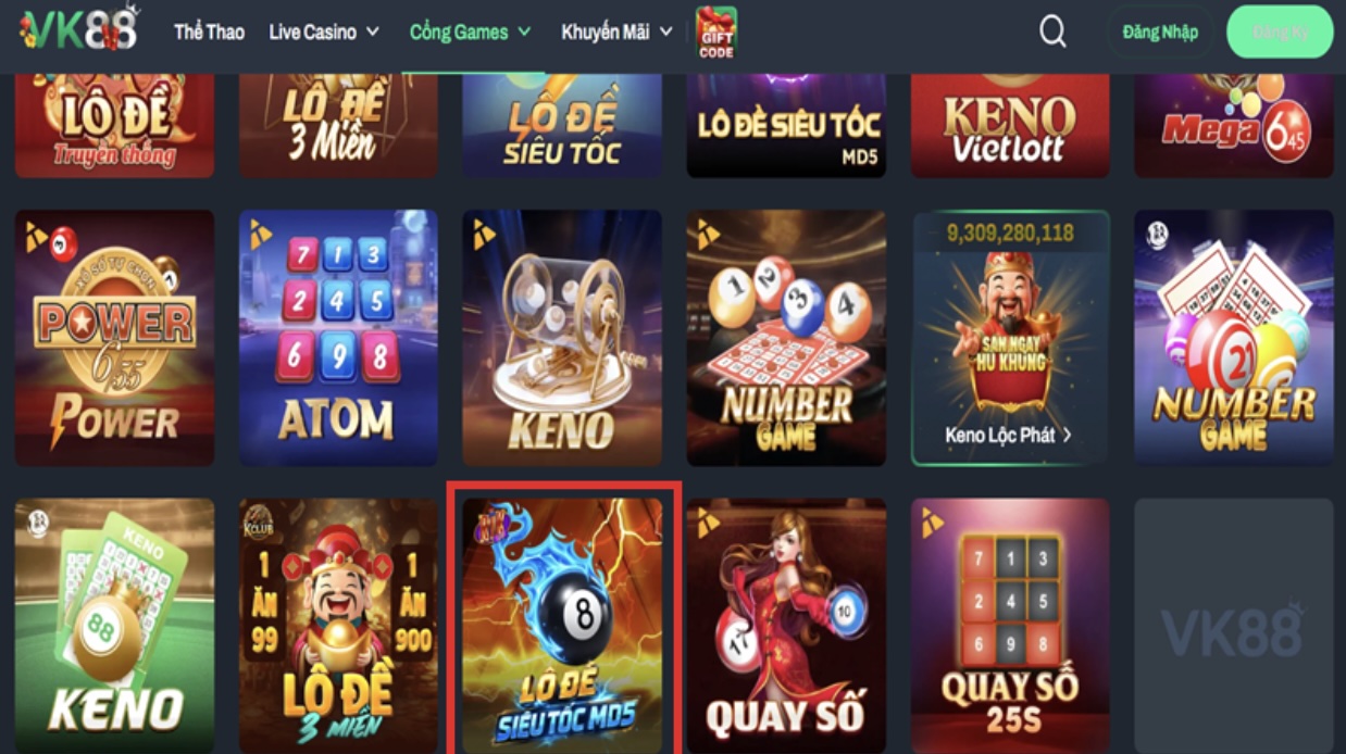 Tổng quan về game Lô đề Siêu Tốc MD5